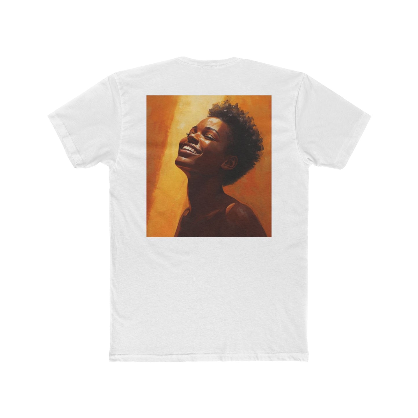 Sunlit Joy Portrait Tee — Unisex Graphic T-Shirt Just Gigi IFYKYK