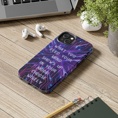 Mindful Circuitry - EDRL Phone Case  By Just GIGI IFYKYK