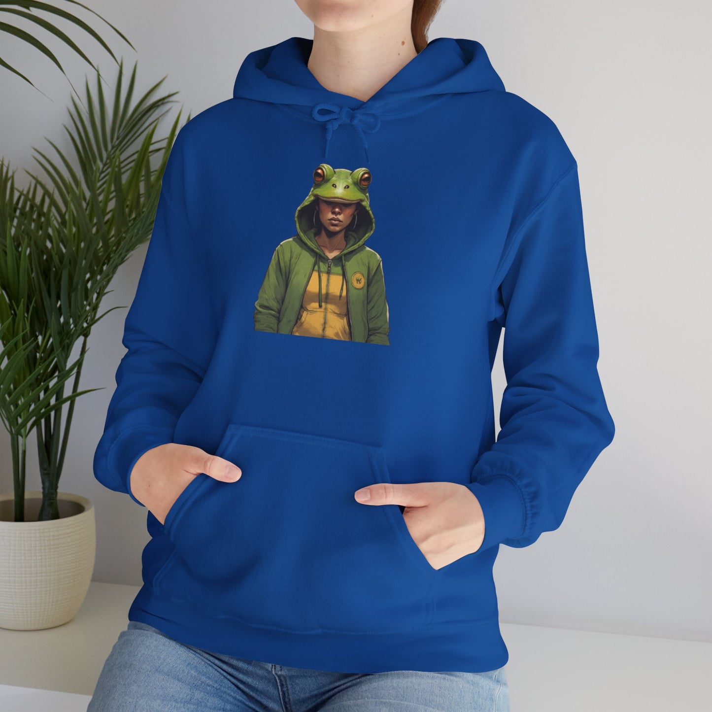 Frog Woman Graphic Hoodie – Unique Statement Streetwear  Just Gigi IFYKYK