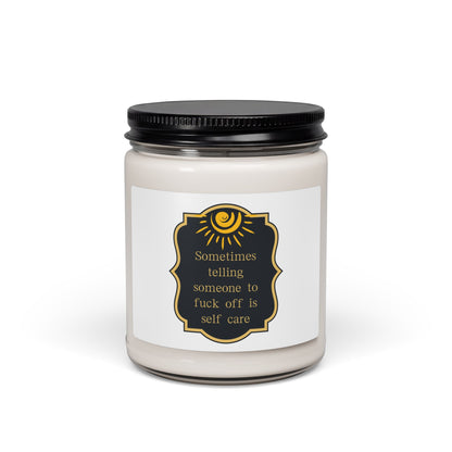 Self-Care - Scented Soy Candle - 9oz *ADULT CONTENT* Just Gigi IFYKYK