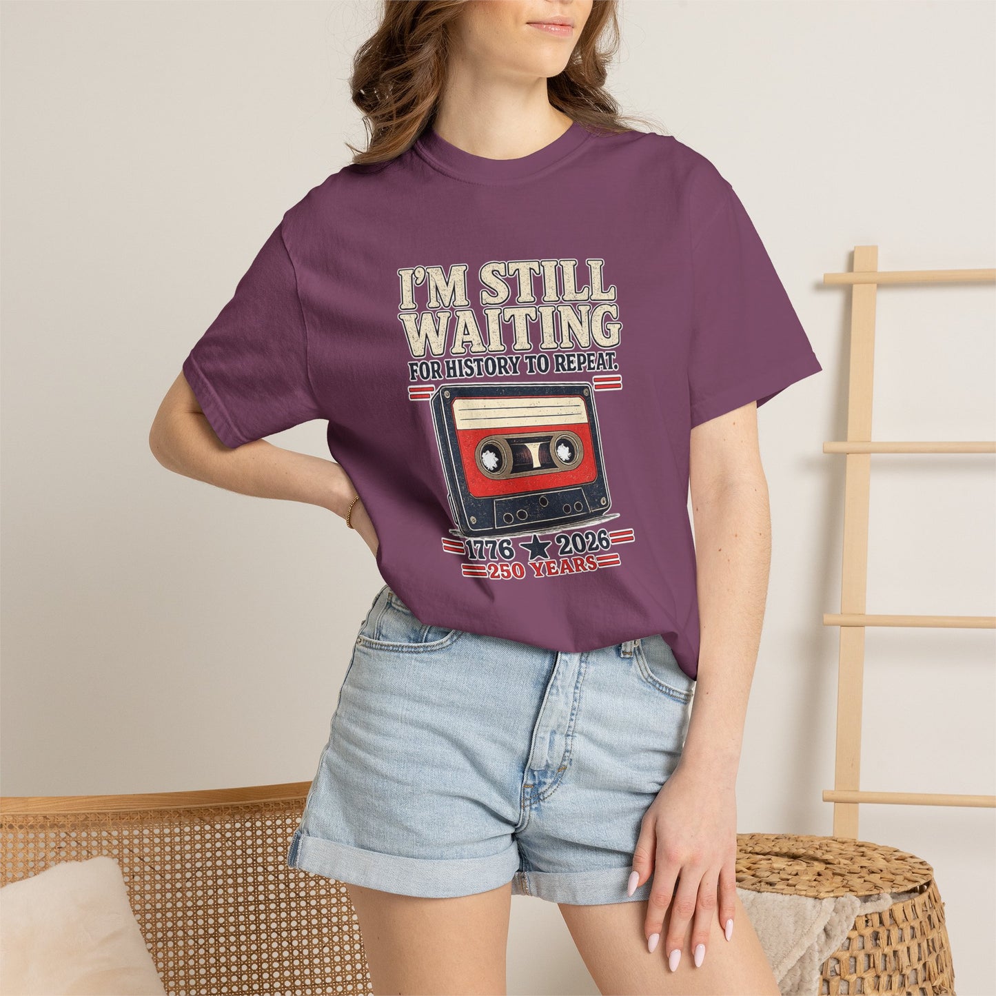 Waiting for History - Vintage Cassette Tee Just Gigi IFYKYK