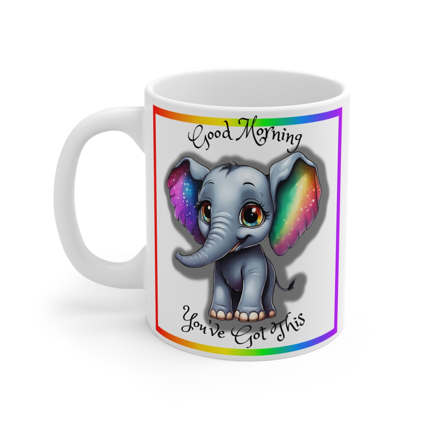 GMB RB Elephant Mug 11oz Just Gigi IFYKYK