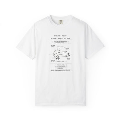 Full Duck Position Blueprint Graphic Tee - Just Gigi IFYKYK