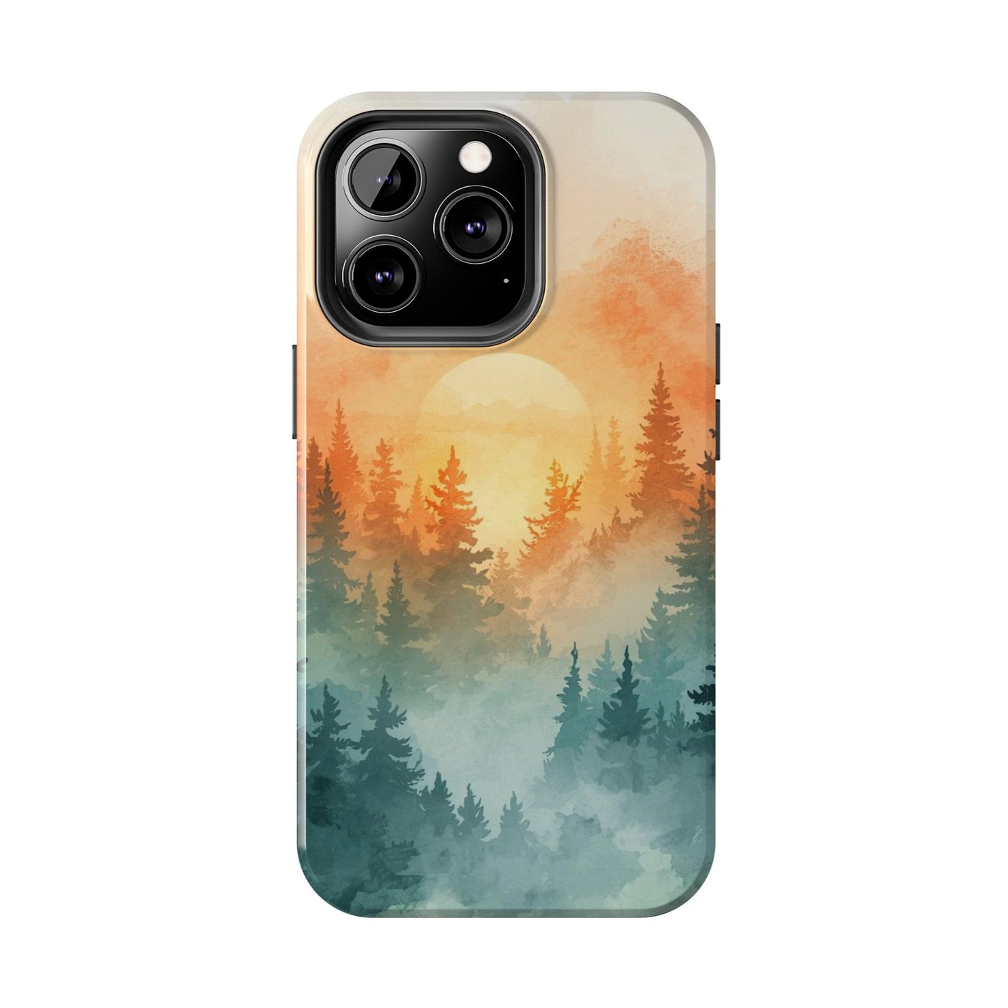 Sunset Forest Mist Tough Phone Case -Just Gigi IFYKYK