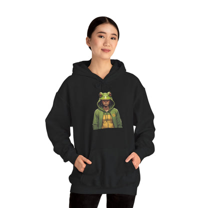 Frog Woman Graphic Hoodie – Unique Statement Streetwear  Just Gigi IFYKYK