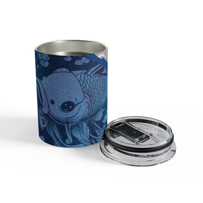Blue Koi Tumbler 10 oz Just Gigi IFYKYK