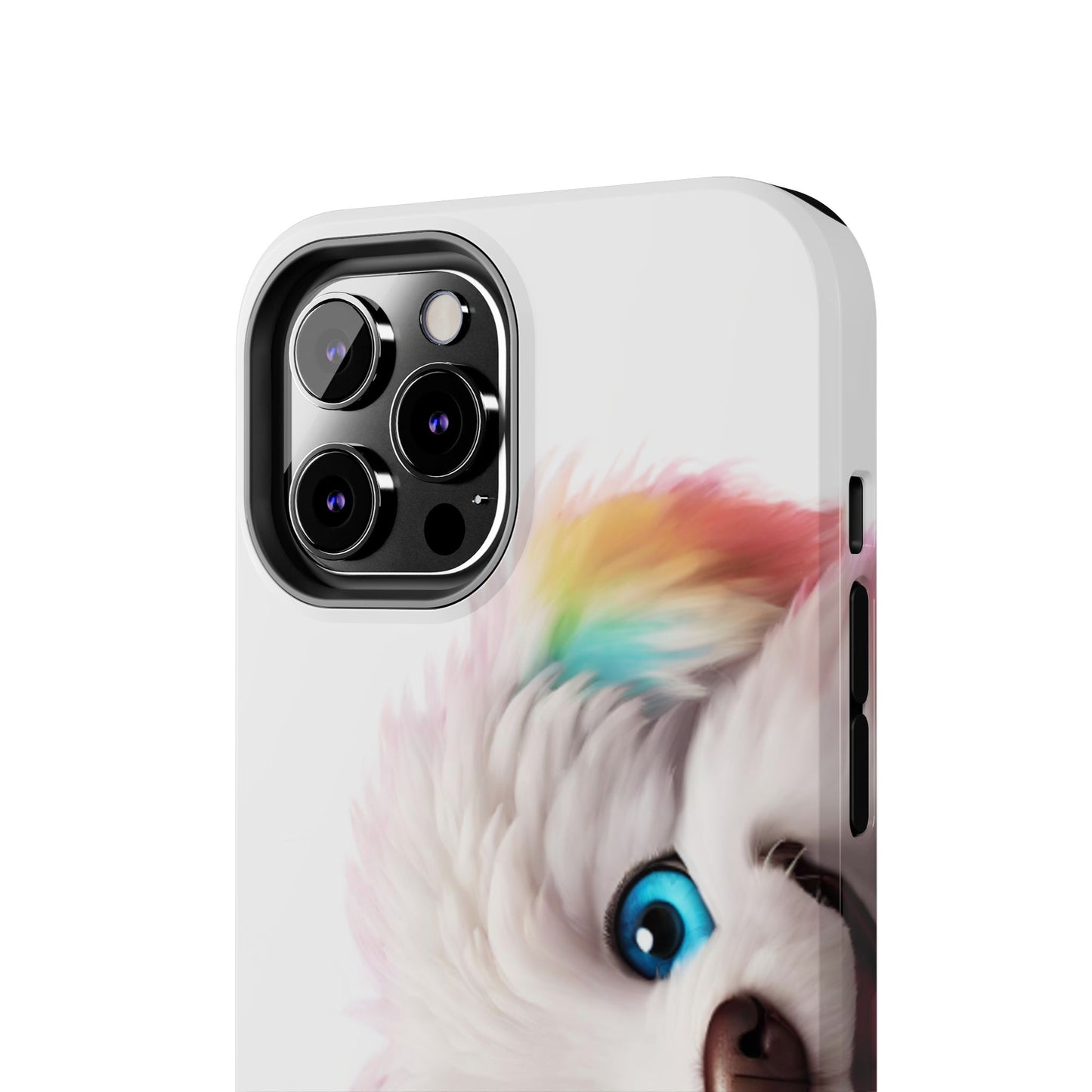 Peeking Doggo design Tough Phone Cases