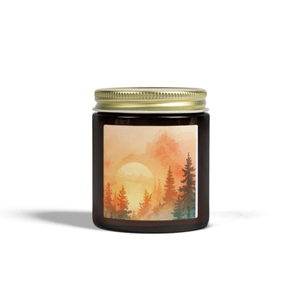Sunset Forest Coconut Apricot Wax Candle - Just Gigi IFYKYK