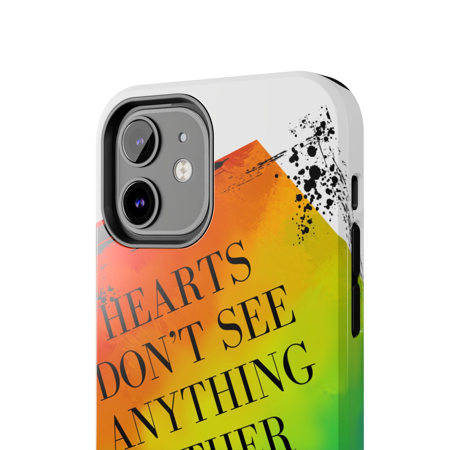 Hearts don't see anything other than love Tough Phone Cases Just Gigi IFYKYK