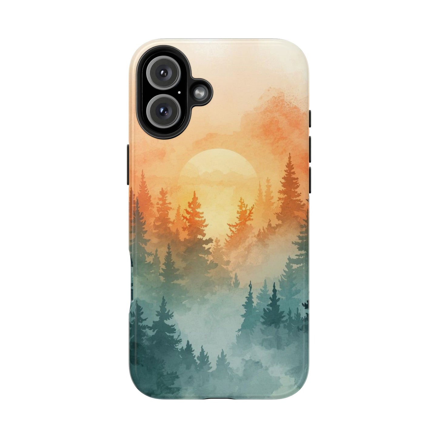 Sunset Forest Mist Tough Phone Case -Just Gigi IFYKYK