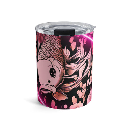 Pink Koi Fish Tumbler 10oz - Just Gigi IFYKYK