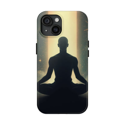 Enlightening Meditation Tough Phone Case - Just Gigi IFYKYK