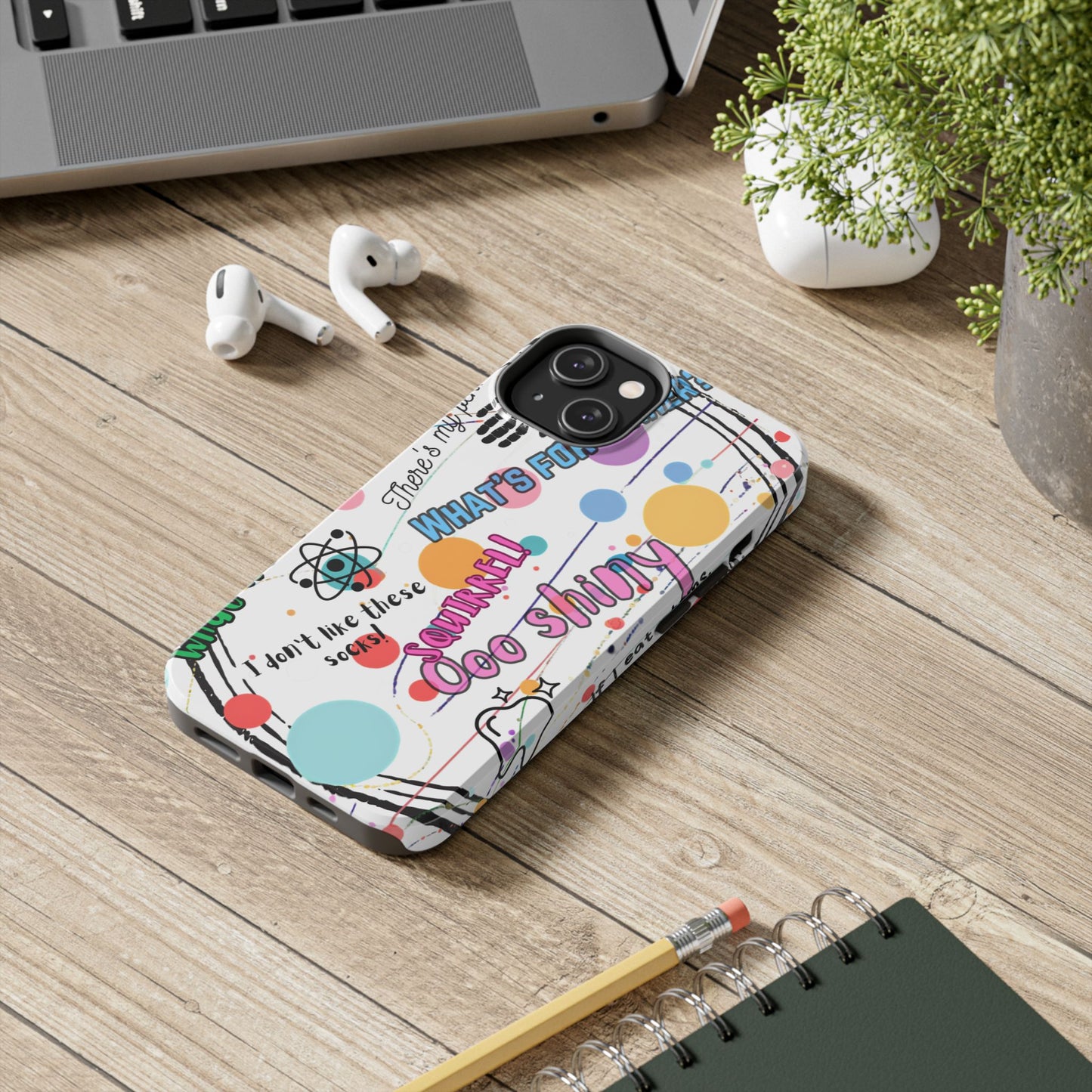 ADHD out loud Tough Phone Case by Just Gigi IFYKYK