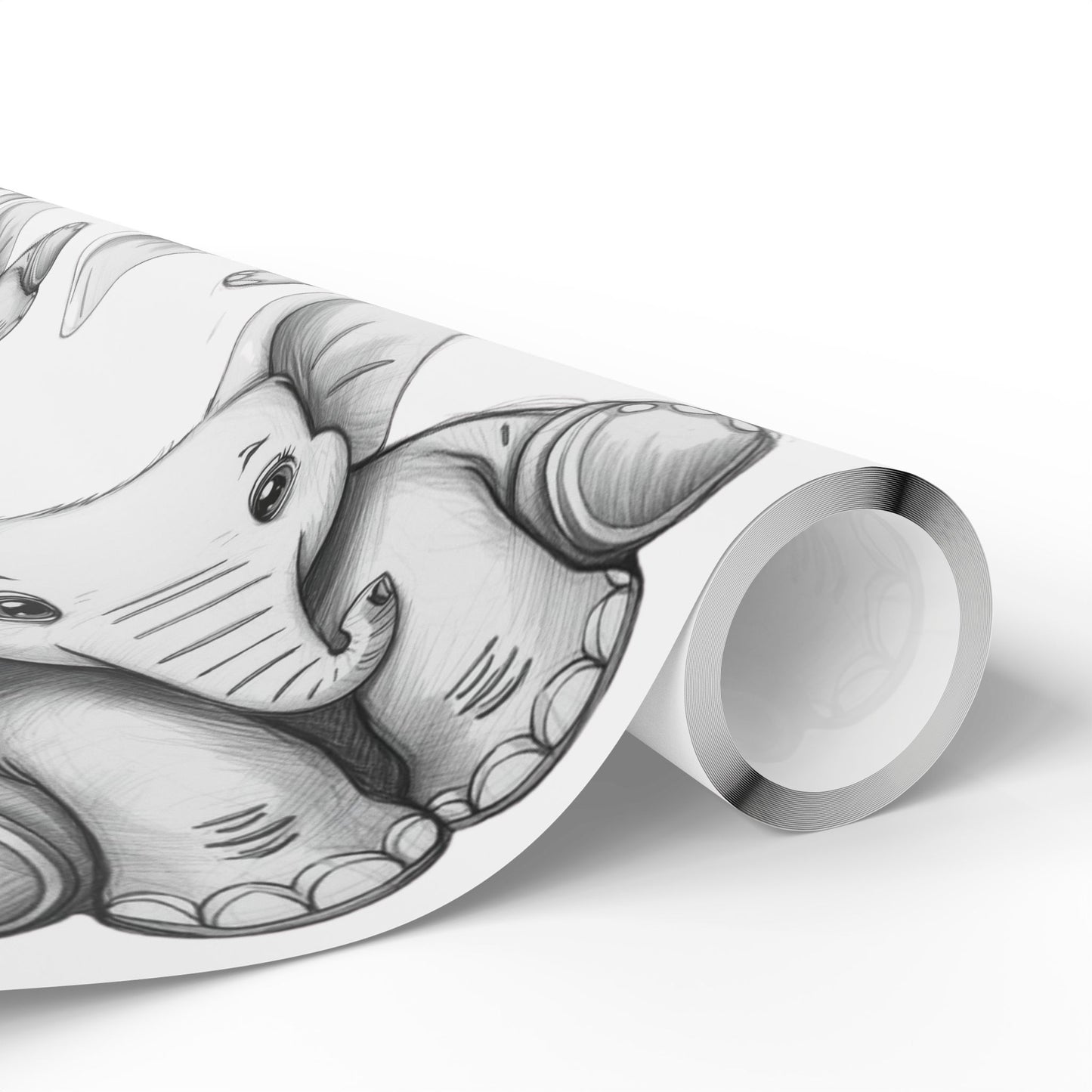 White Elephant Gift Wrapping Paper - Just Gigi IFYKYK