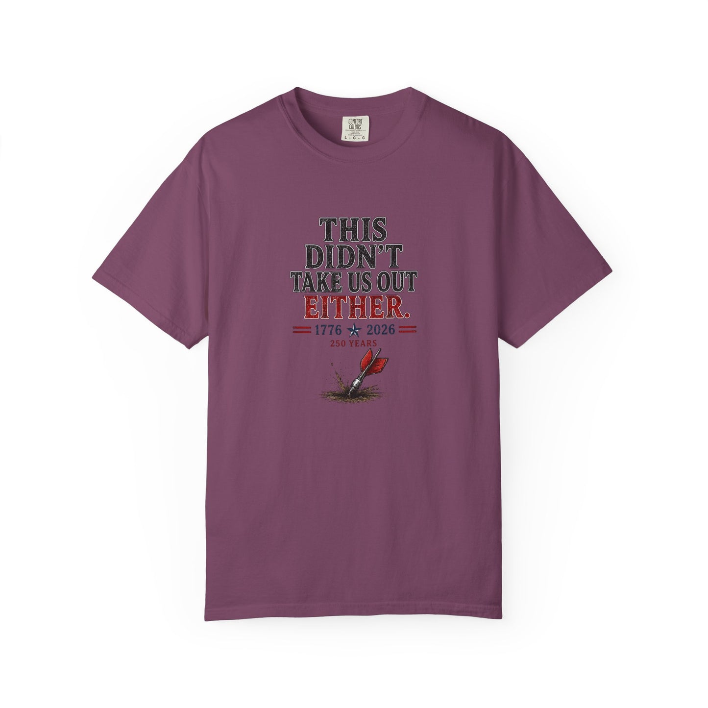 Lawn Dart Patriotic Graphic T-Shirt — 250th Anniversary 1776–2026
