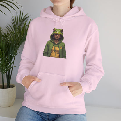 Frog Woman Graphic Hoodie – Unique Statement Streetwear  Just Gigi IFYKYK
