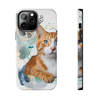 E=MC2 Cat Tough Phone Cases