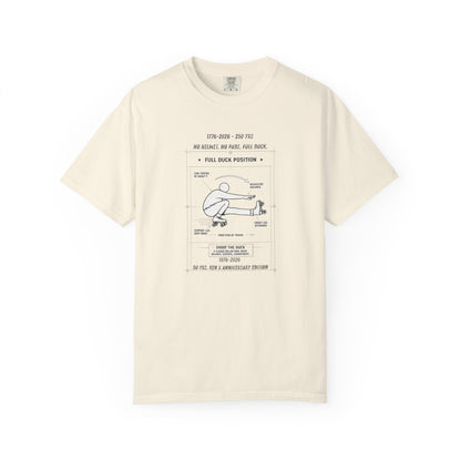 Full Duck Position Blueprint Graphic Tee - Just Gigi IFYKYK