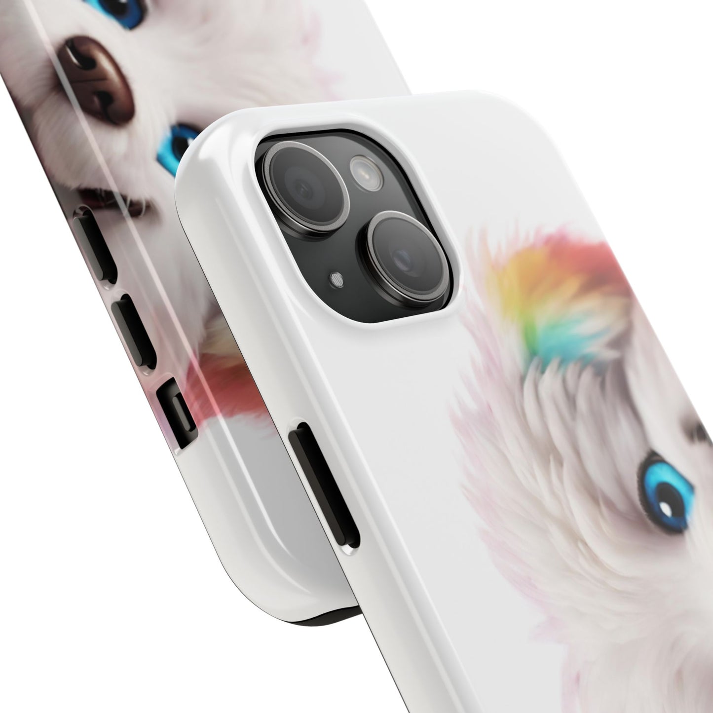 Peeking Doggo design Tough Phone Cases