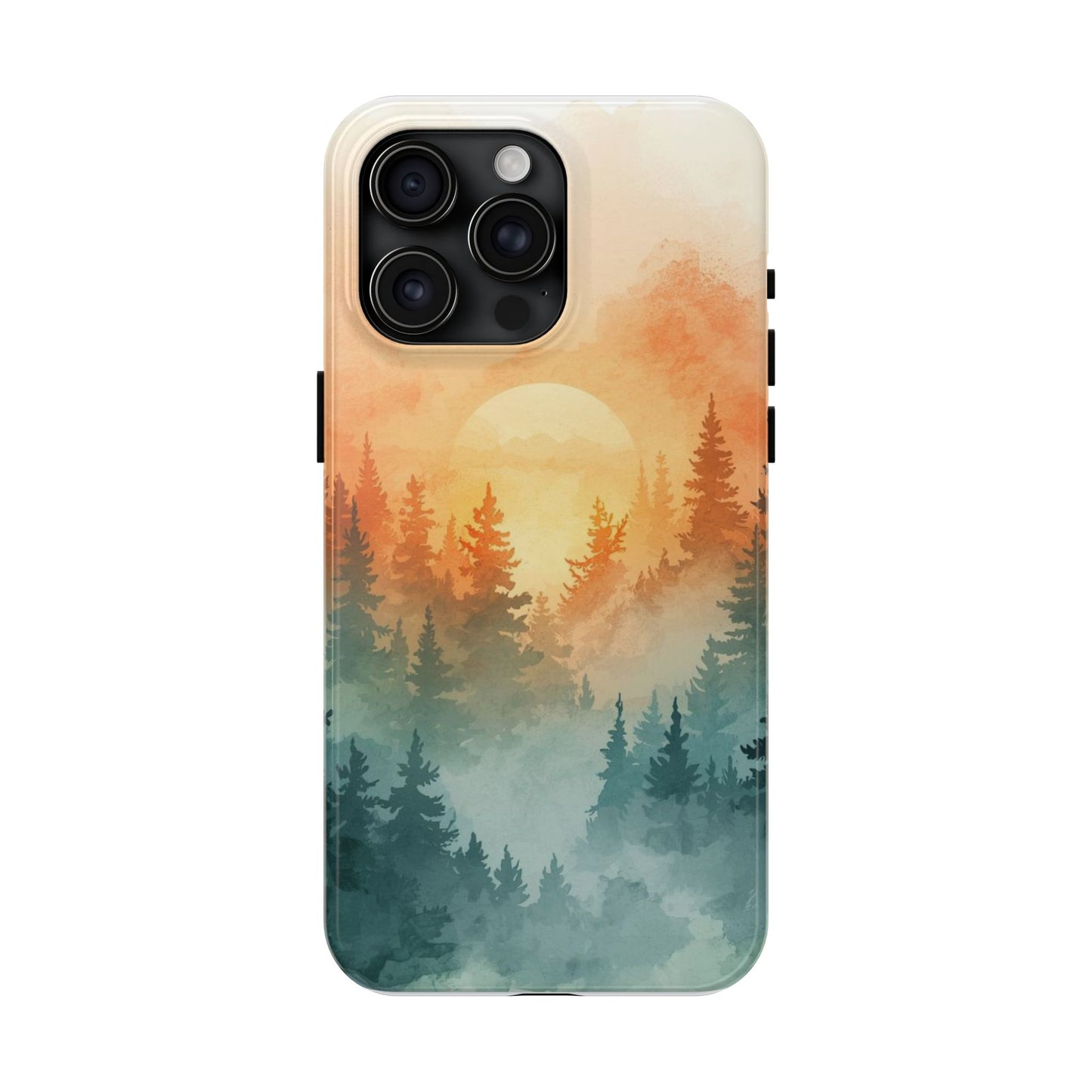Sunset Forest Mist Tough Phone Case -Just Gigi IFYKYK