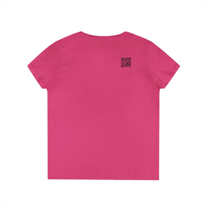 Just Gigi IFYKYK Audaciously You  Ladies' V-Neck T-Shirt