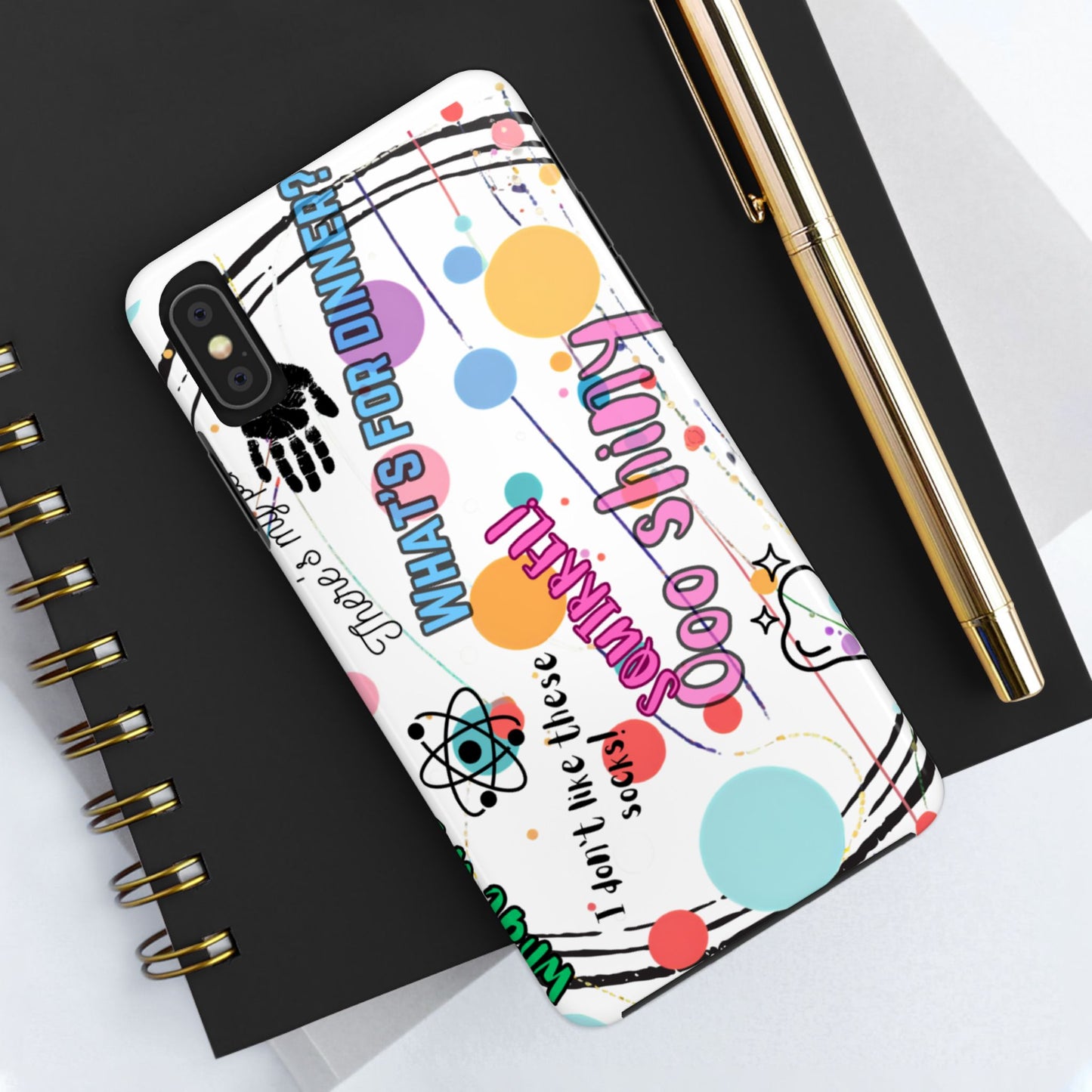 ADHD out loud Tough Phone Case by Just Gigi IFYKYK