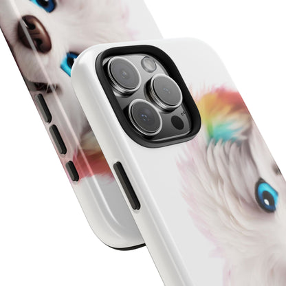 Peeking Doggo design Tough Phone Cases