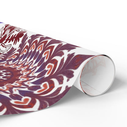 Kaleidoscope Mandala Snowflake Wrapping Paper -Just Gigi IFYKYK