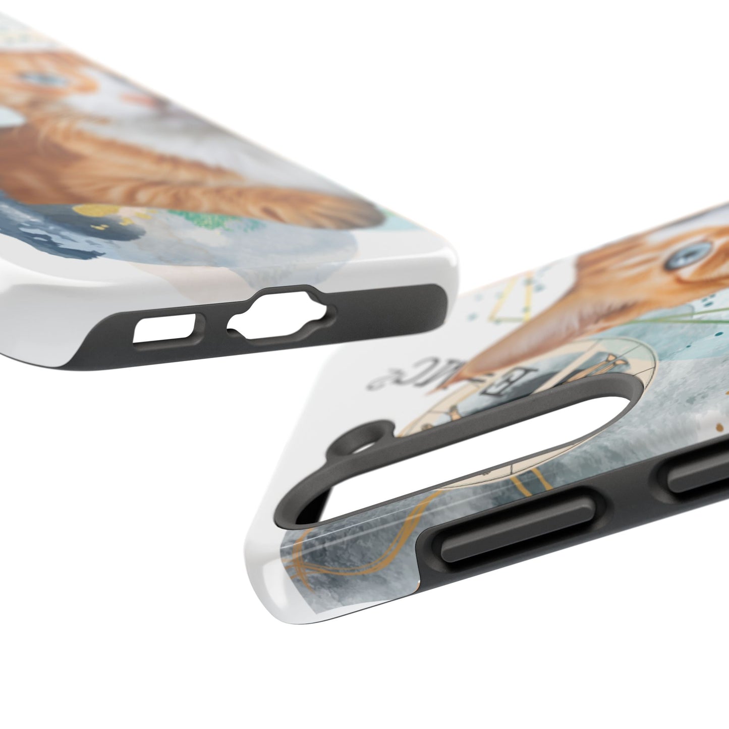 E=MC2 Cat Tough Phone Cases