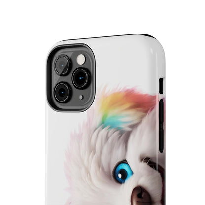 Peeking Doggo design Tough Phone Cases