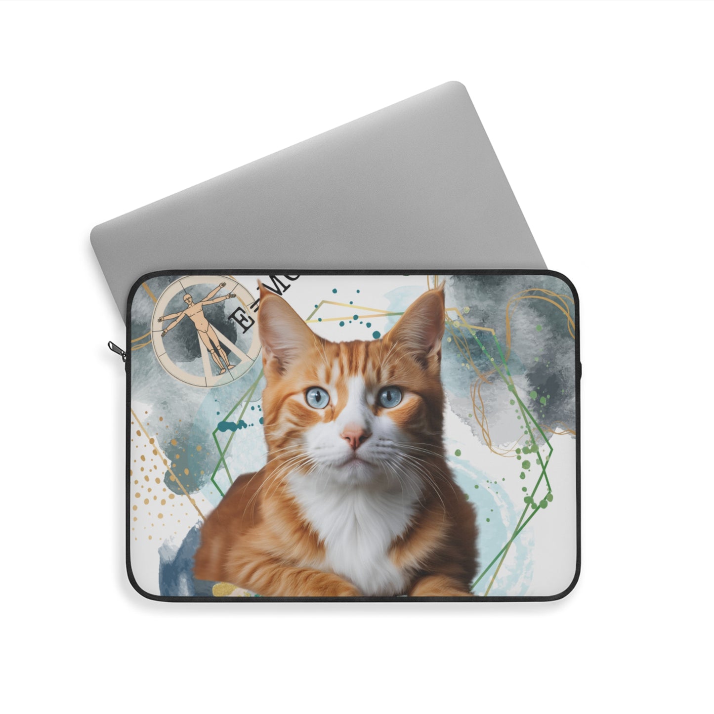 E=mc2 Cat Laptop Sleeve, Just Gigi IFYKYK