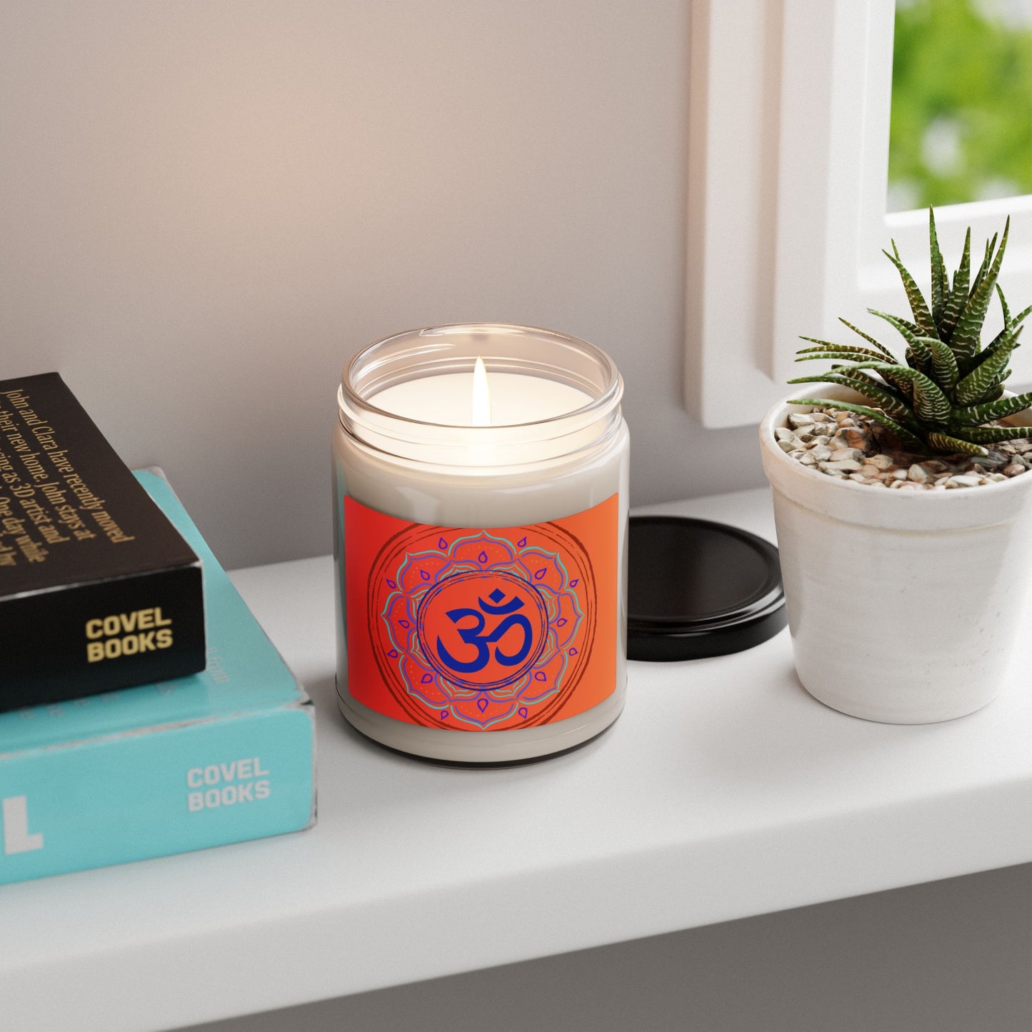 Om Designed Scented Soy Candle - 9oz Just Gigi IFYKYK