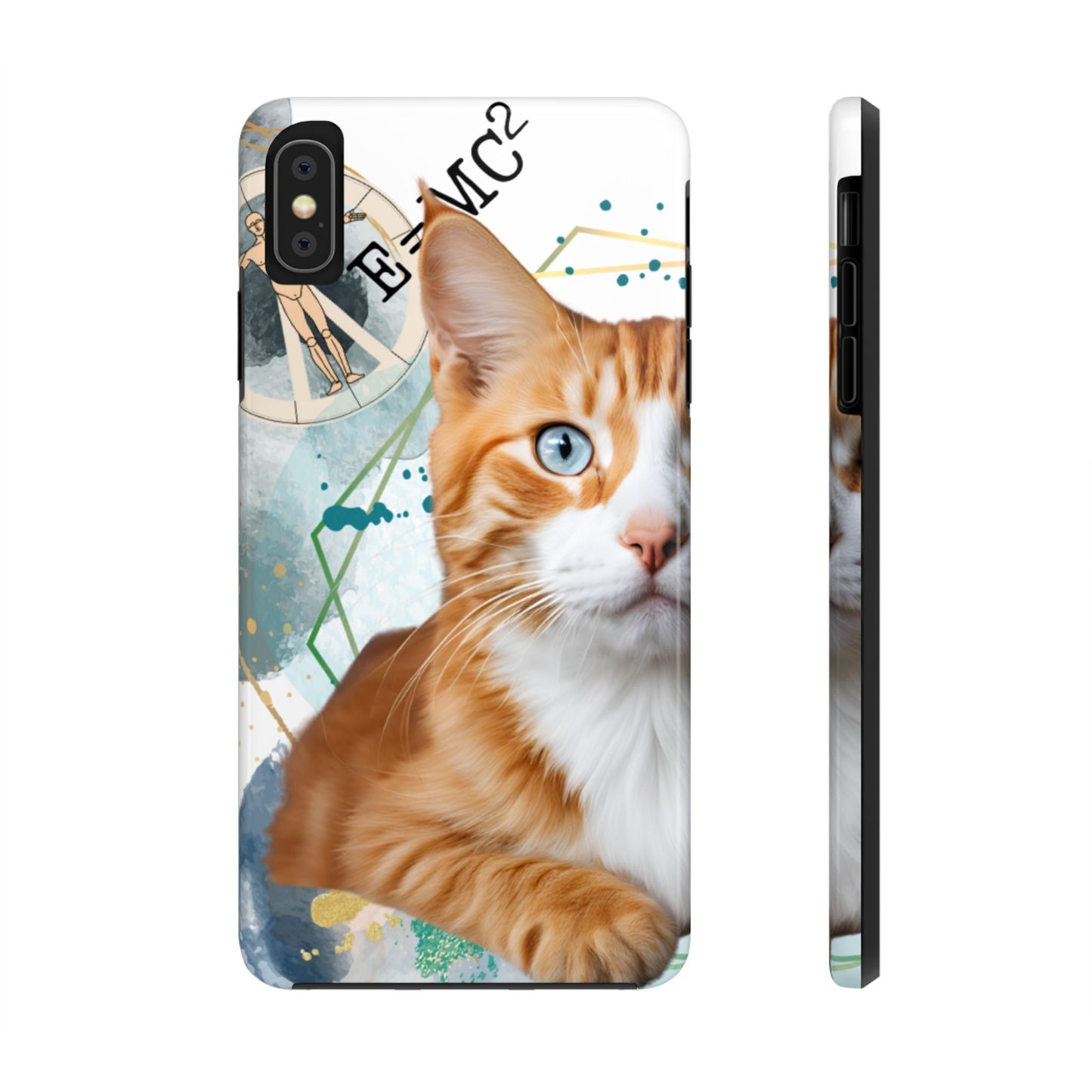 E=MC2 Cat Tough Phone Cases Just Gigi IFYKYK