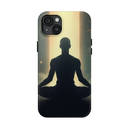 Enlightening Meditation Tough Phone Case - Just Gigi IFYKYK