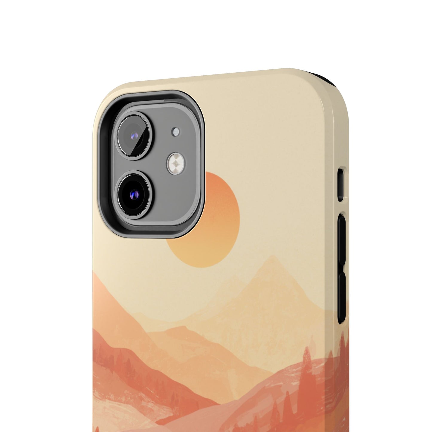 Sunset Mountain Meditation Tough Phone Case - Just Gigi IFYKYK