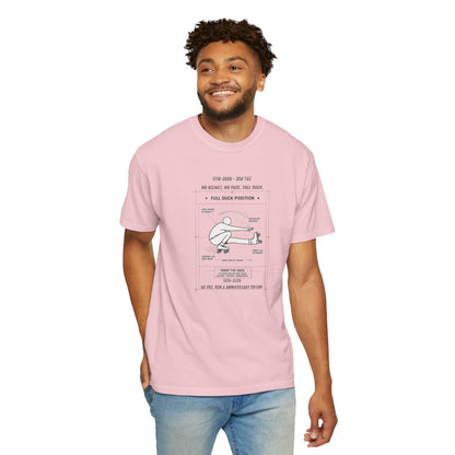 Full Duck Position Blueprint Graphic Tee - Just Gigi IFYKYK