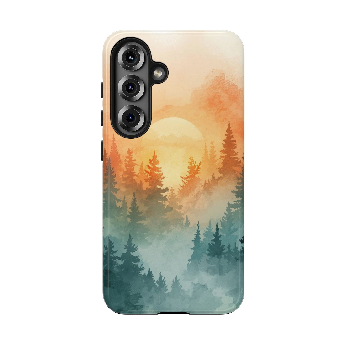 Sunset Forest Mist Tough Phone Case -Just Gigi IFYKYK