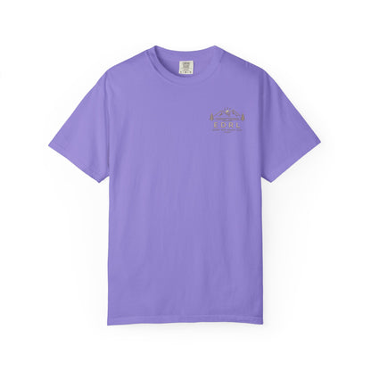 EDRL Mountain Logo T‑Shirt — Minimal Outdoor Crewneck