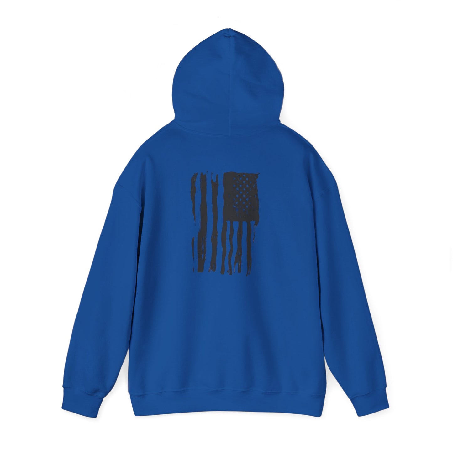 Resistance Hoodie — Vintage Flag Graphic Hooded Sweatshirt (Est. 1776)