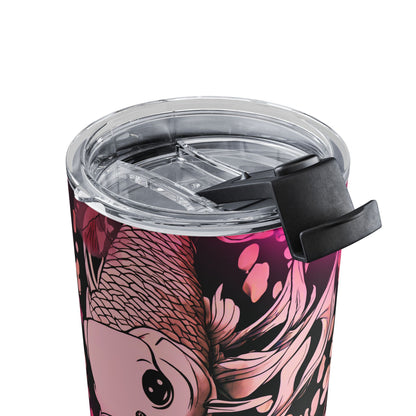 Pink Koi Fish Tumbler 10oz - Just Gigi IFYKYK