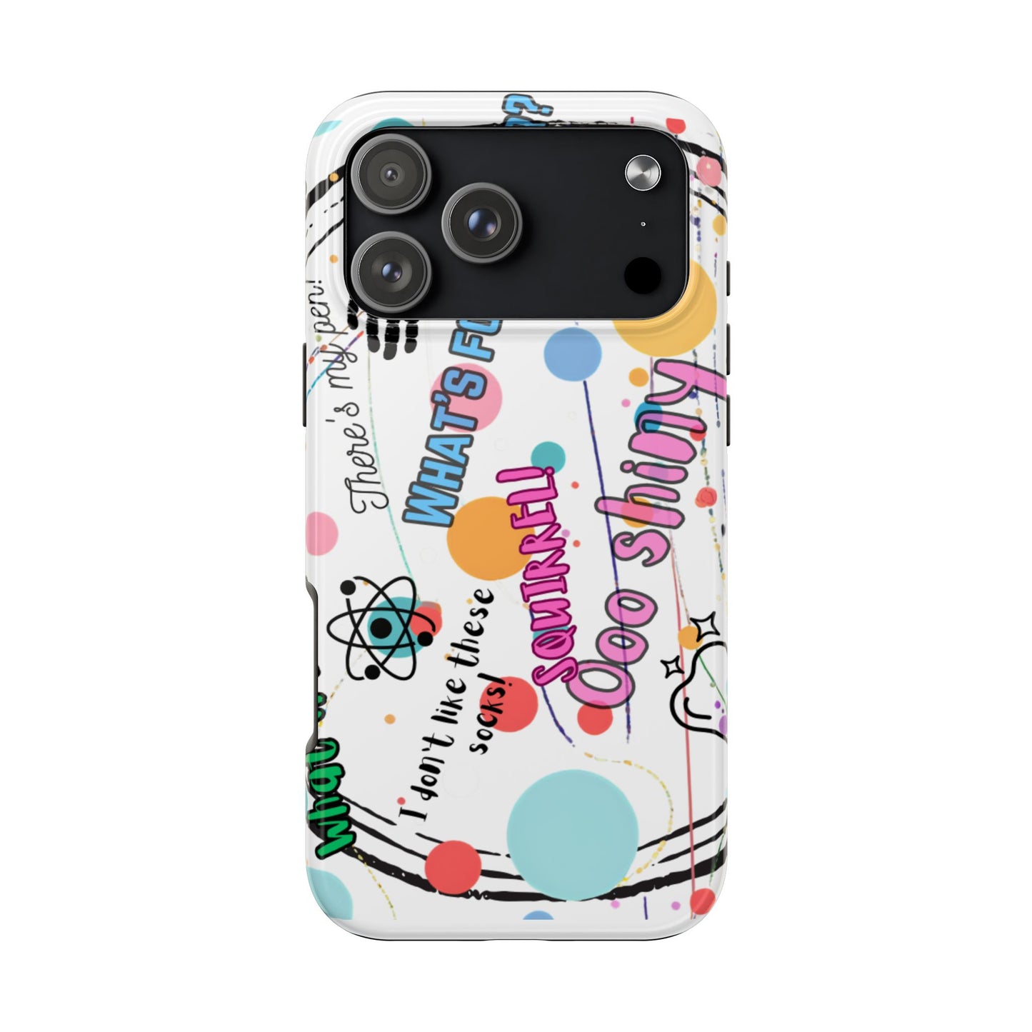 ADHD out loud Tough Phone Case by Just Gigi IFYKYK