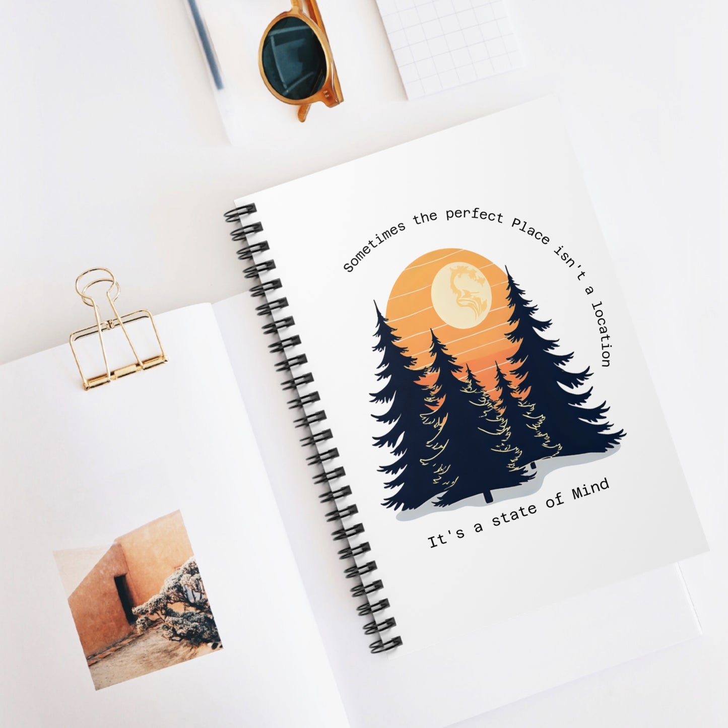 State of Mind Spiral Notebook  - Just Gigi IFYKYK