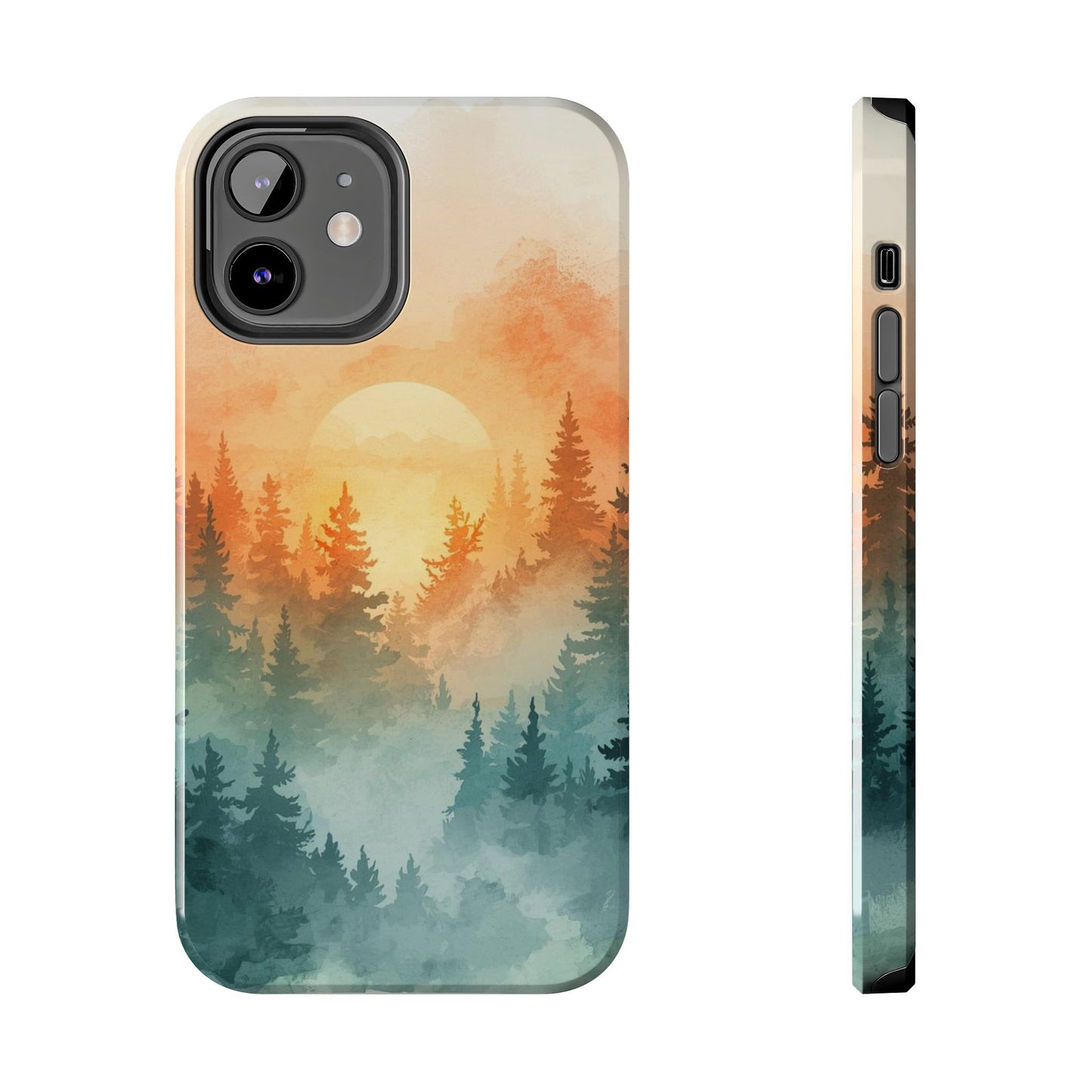 Sunset Forest Mist Tough Phone Case -Just Gigi IFYKYK