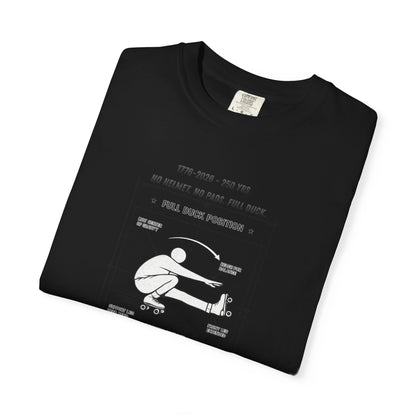 Full Duck Position Blueprint Graphic Tee - Just Gigi IFYKYK
