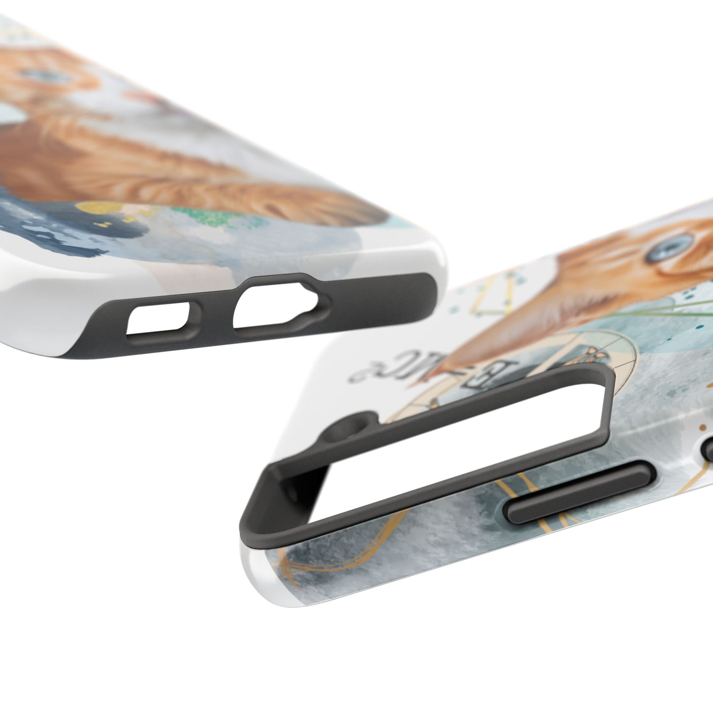 E=MC2 Cat Tough Phone Cases