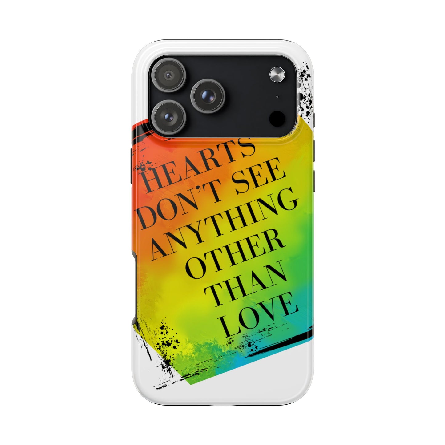 Hearts don't see anything other than love Tough Phone Cases Just Gigi IFYKYK