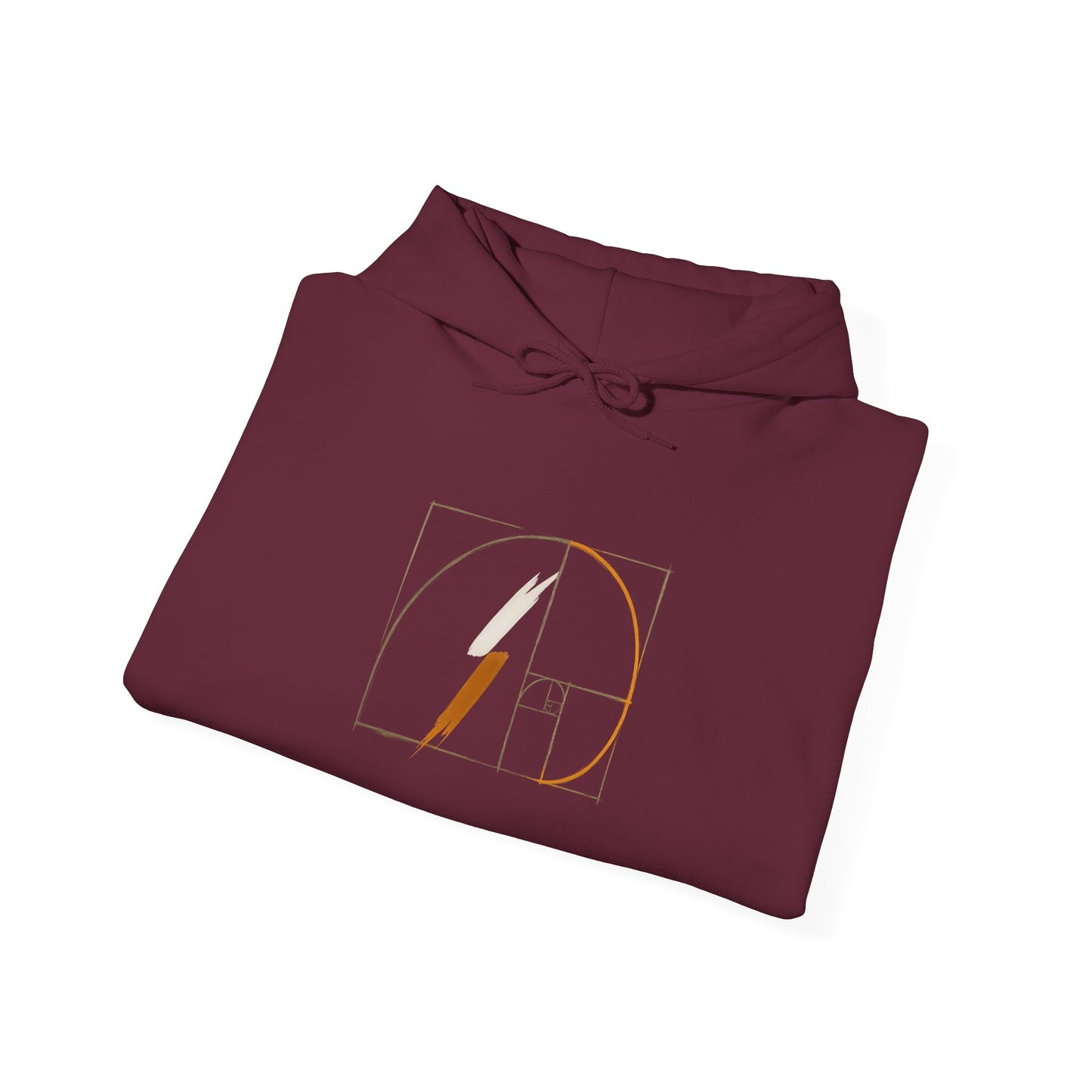 ONWARD Hoodie —Fibonacci Spiral Minimal Design