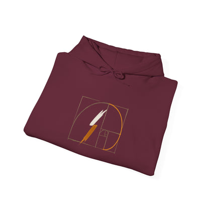 ONWARD Hoodie —Fibonacci Spiral Minimal Design