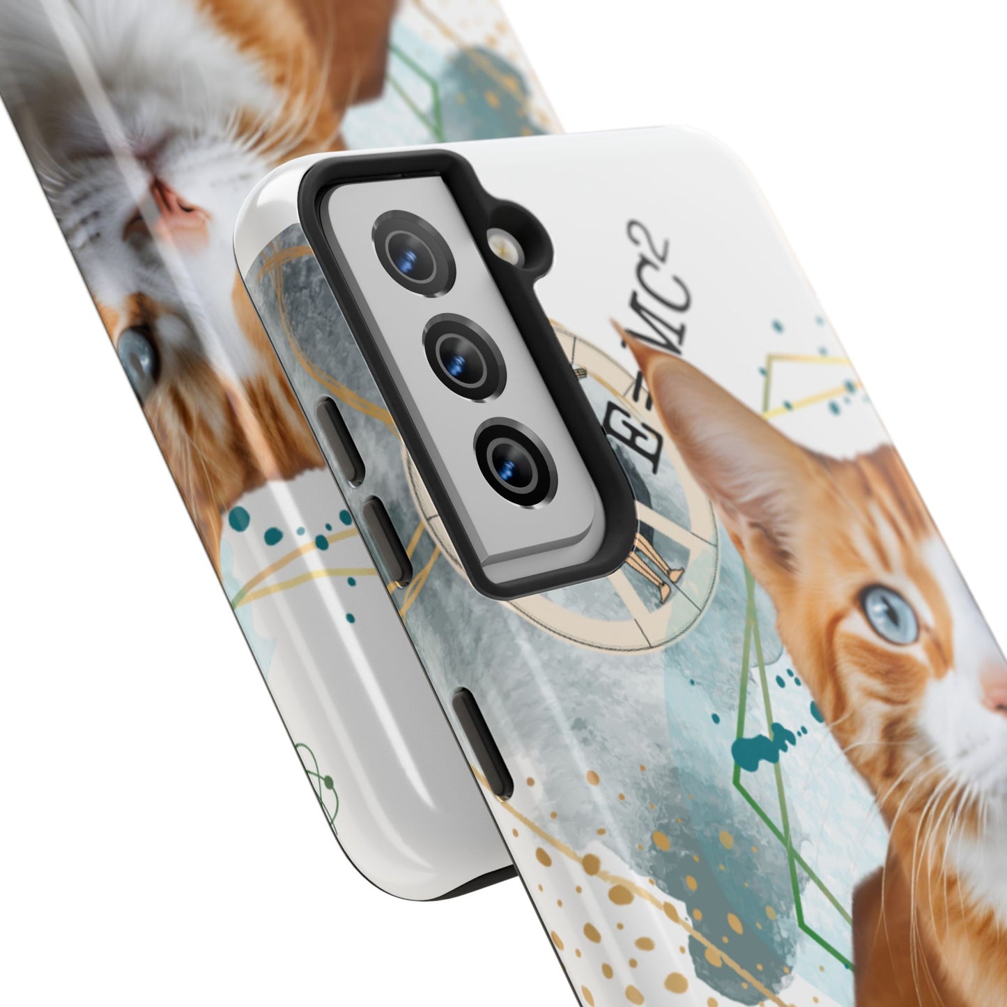 E=MC2 Cat Tough Phone Cases