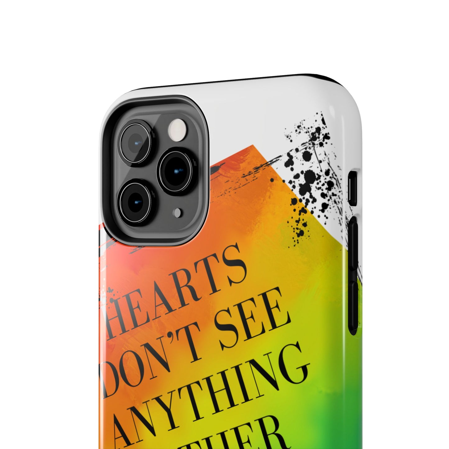 Hearts don't see anything other than love Tough Phone Cases Just Gigi IFYKYK